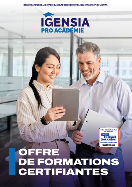 Offre de formations certifiantes, éligible au CPF