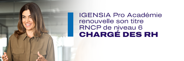 GENSIA Pro Académie renouvelle son titre « Chargé des Ressources Humaines »